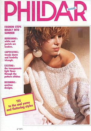 Seller image for PHILDAR MAILLES : No. 117, 1985 : Fashion Steps Boldly Into Summer for sale by 100POCKETS