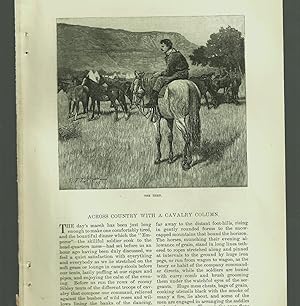 Image du vendeur pour Across Country With A Cavalry Column mis en vente par Legacy Books II