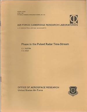 Immagine del venditore per Phase in the Pulsed Radar Time-Stream venduto da Lincbook