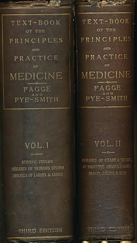 Seller image for Text-Book of the Principles and Practice of Medicine. 2 volume set for sale by Barter Books Ltd