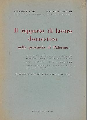 Immagine del venditore per il rapporto di lavoro domestico nella provincia di Palermo venduto da Libreria Del Corso