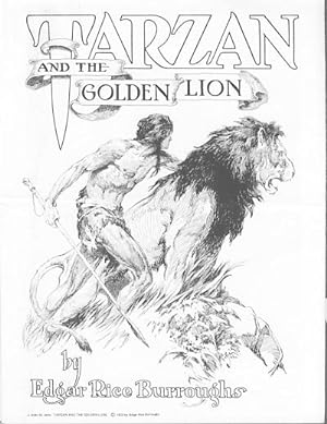 The Edgar Rice Burroughs Library of Illustration Promotional Flyer
