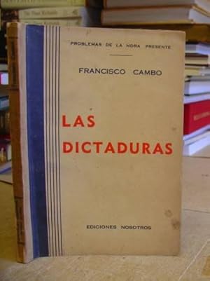 Seller image for Las Dictaduras for sale by Eastleach Books