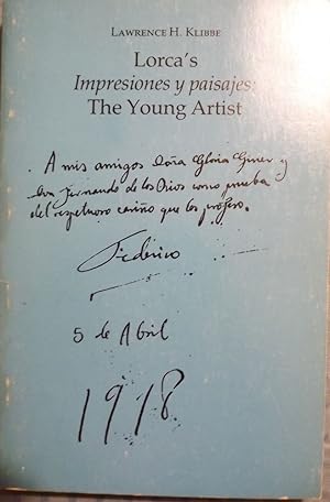 LORCA'S IMPRECIONES Y PAISAJES: THE YOUNG ARTIST