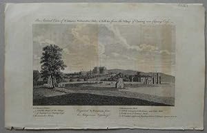 An Ancient View of St James's Westminster Abbey & Hall from the Village of Charing now Charing Cr...