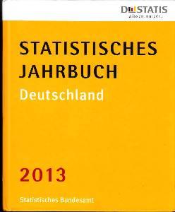 Bild des Verkufers fr Statistisches Jahrbuch 2013. Deutschland und Internationales. zum Verkauf von Antiquariat Jenischek