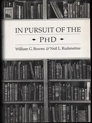 Imagen del vendedor de In Pursuit of the PHD a la venta por James & Mary Laurie, Booksellers A.B.A.A