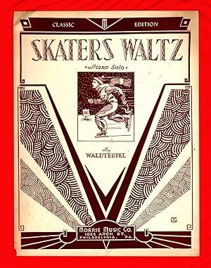 Skater's Waltz (piano solo) / 1935 Vintage Sheet Music (Emile Waldteufel, arranged by Harold Potter)