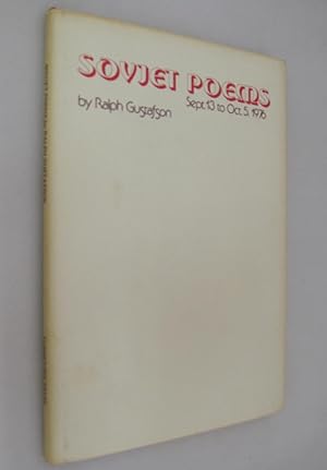 Soviet Poems, Sept. 13 to Oct. 5, 1976