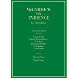 Seller image for Hornbook on Evidence (Hornbook Series) for sale by BarristerBooks