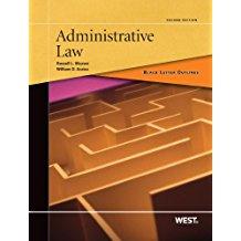 Seller image for Black Letter Series: Administrative Law for sale by BarristerBooks