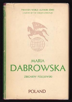 Seller image for MARIA DABROWSKA (TWAYNE'S WORLD AUTHORS SERIES, POLAND, TWAS 16) for sale by Champ & Mabel Collectibles