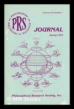 Seller image for PRS Journal, Spring 1984 - Issued Quarterly, Vol. 44, No.1 for sale by MW Books