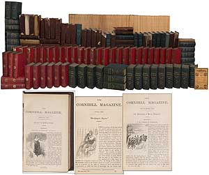 Image du vendeur pour The Cornhill Magazine: Volumes 1-29, 34-114, 125-129 (1860-1924); and 98 single issues in printed wrappers (1924-1933) mis en vente par Between the Covers-Rare Books, Inc. ABAA