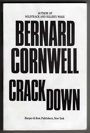 Imagen del vendedor de Crackdown - a Novel of Suspense [COLLECTIBLE ADVANCE READING COPY] a la venta por Cameron-Wolfe Booksellers