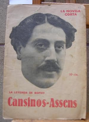 Imagen del vendedor de LA LEYENDA DE SOPHY. Novela indita. La Novela Corta n 341. 17 junio 1922 a la venta por LLIBRES del SENDERI