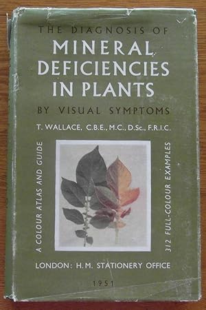 The Diagnosis of Mineral Deficiencies in Plants by Visual Symptoms