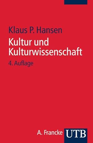 Bild des Verkufers fr Kultur und Kulturwissenschaft : Eine Einfhrung zum Verkauf von AHA-BUCH GmbH