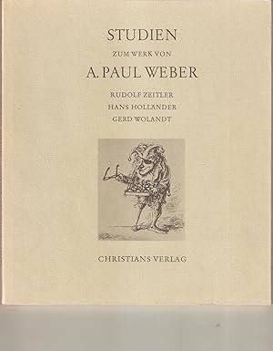 Seller image for Studien zum Werk von A. Paul Weber. (Signiert!) for sale by Antiquariat Andreas Schwarz