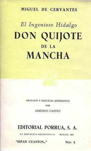 Don Quijote De La Mancha spanishz.
