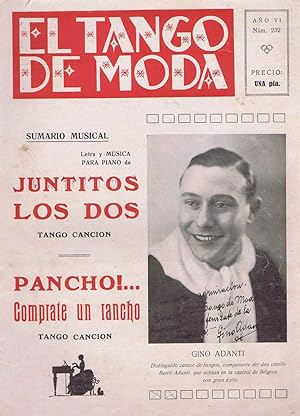 EL TANGO DE MODA. Semanario Popular Hispanoamericano - Año VI - nº 232 (25-06-1933)