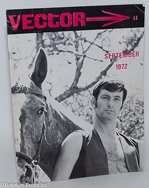 Bild des Verkufers fr Vector: a voice for the homosexual community; vol. 8, #8, September 1972 zum Verkauf von Bolerium Books Inc.