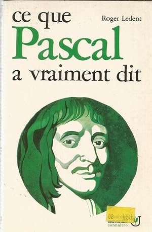 Ce que Pascal a vraiment dit