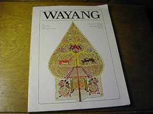 Bild des Verkufers fr Wayang : ein Werkbuch fr den freundlichen Umgang mit indonesischen Schattenpuppen zum Verkauf von Antiquariat Fuchseck