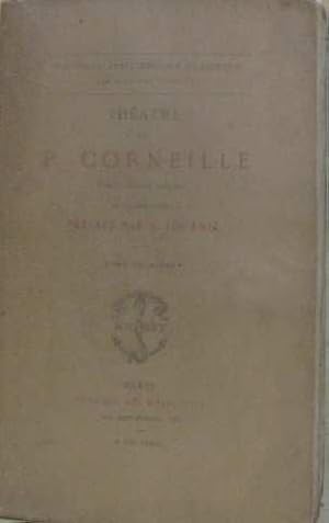 Seller image for Thatre de P.corneille (tome deuxime) for sale by crealivres