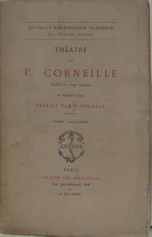 Image du vendeur pour Thatre de P. corneille (tome cinquime) mis en vente par crealivres