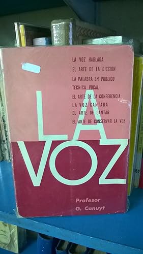 Imagen del vendedor de La Voz a la venta por Librera El Pez Volador