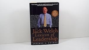 Seller image for The Jack Welch Lexicon of Leadership for sale by Gene The Book Peddler