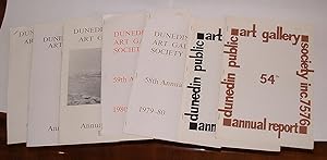 Seller image for [bundle of 7 Dunedin Public Art Gallery Society Annual Reports: 1975-76; 1978-79; 1979-80; 1980-81; 1982; 1983; 1988-89] for sale by Renaissance Books, ANZAAB / ILAB