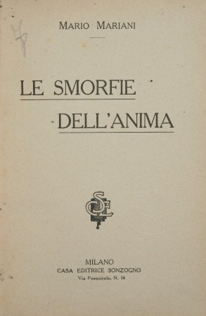 Le smorfie dell'anima