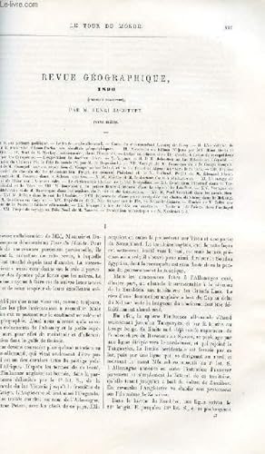 Seller image for Le tour du monde - nouveau journal des voyages - Revue gographique 1890 - premier semestre par henri Jacottet. for sale by Le-Livre