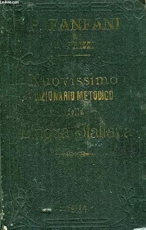 Bild des Verkufers fr NUOVO VOCABOLARIO METODICO DELLA LINGUA ITALIANA zum Verkauf von Le-Livre