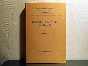 Précis de sémantique française