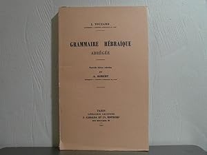 Seller image for Grammaire hbraque abrge for sale by Bidonlivre