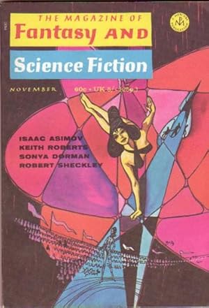 Seller image for The Magazine of Fantasy and Science Fiction November 1970, Time Dog, The Venus of Ille, The Throne and the Usurper, Alpha Bets, The Mayday, Startng from Scratch, The Misfortune Cookie, But How? for sale by Nessa Books