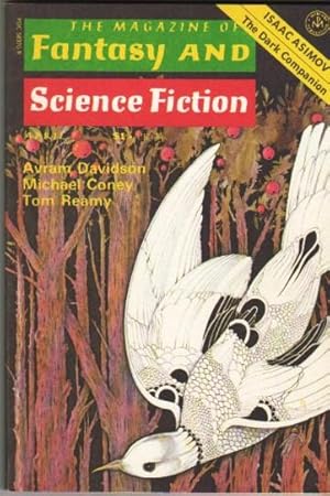 Bild des Verkufers fr The Magazine of Fantasy and Science Fiction April 1977, The Detweiler Boy, The Hundredth Dove, Catapult to the Stars, Daughter of the Vine, Manatee Gal Ain't You Coming Out Tonight, The Podiatrist's Tale, Clang! Clang! Clang! Went the Trollybird, + zum Verkauf von Nessa Books