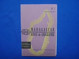 Madagascar. Revue de Géographie