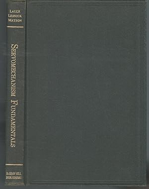 Seller image for Servomechanism Fundamentals for sale by Dorley House Books, Inc.