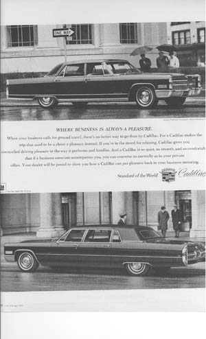 Seller image for Advertisement Cadillac Automobiles Fleetwood Brougham & Fleetwood 75 Sedan for sale by Hammonds Antiques & Books