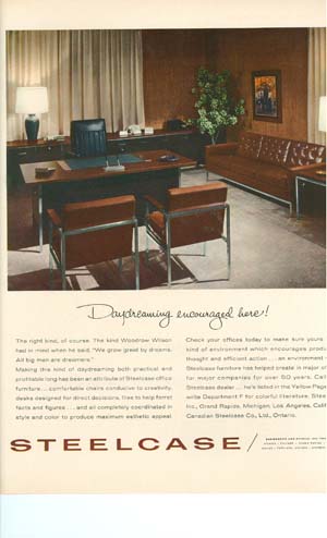 Image du vendeur pour Advertisement: Steelcase Office Furniture of the 1960s mis en vente par Hammonds Antiques & Books