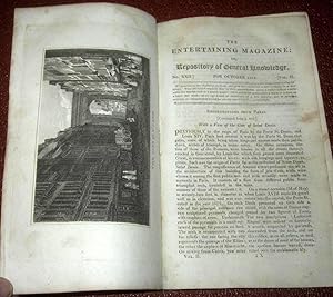 Seller image for The Entertaining Magazine, or, Repository of General Knowledge.1814 October. The Gate of St Denis Paris (with Plate), Reforming Spirit of Quakers, The Ingush, Buonaparte 1810 Conf with Clergy, Aerostation (Ballooning), Diary of Nature, Etc. for sale by Tony Hutchinson