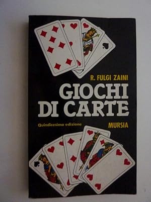 "GIOCHI DI CARTE Quindicesima Edizione"