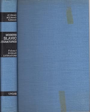 Immagine del venditore per Modern Slavic Literatures: a Library of Literary Criticism; VOL 1: Russian Literature venduto da Jonathan Grobe Books