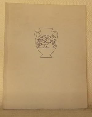 Image du vendeur pour Antike Kunstwerke aus der Sammlung Ludwig. I: Frhe Tonsarkophage und Vasen. Katalog und Einzeldarstellungen. mis en vente par Bouquinerie du Varis