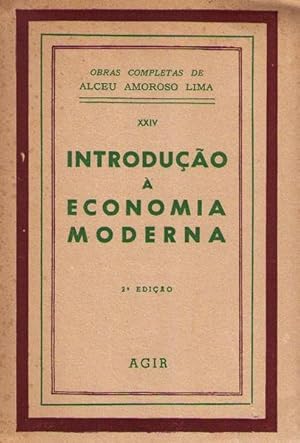 Seller image for INTRODUO  ECONOMIA MODERNA. for sale by Livraria Castro e Silva
