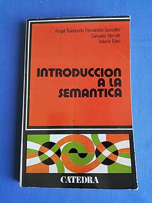 Seller image for Introduccin a la semntica for sale by Perolibros S.L.